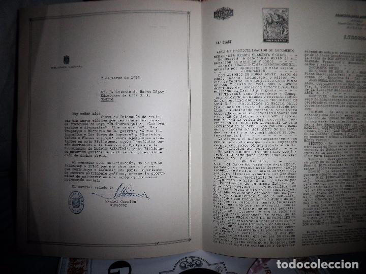 Libros antiguos: GRABADOS DE GOYA - BELLA EDICION NUMERADA. - Foto 11