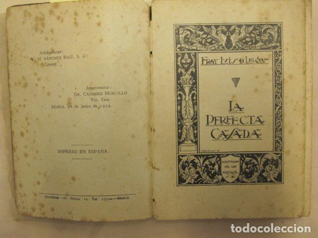Libros antiguos: La perfecta casada, Fray Lu&iacute;s de Le&oacute;n, 1930 - Foto 1