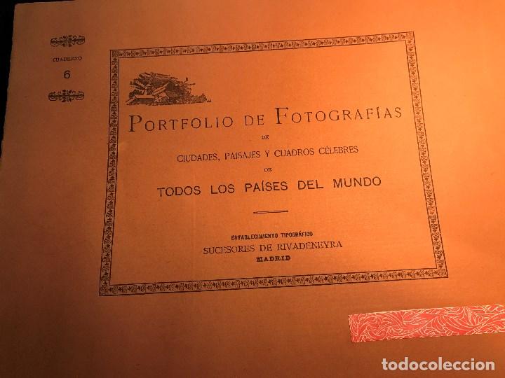 Libri antichi: VE15 - PORTAFOLIO N&ordm; 6 DE FOTOGRAFIAS DE TODOS LOS PAISES DEL MUNDO ILUSTRADA DE 1896