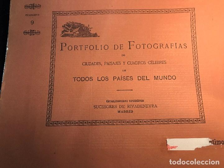Libri antichi: VE15 - PORTAFOLIO N&ordm; 9 DE FOTOGRAFIAS DE TODOS LOS PAISES DEL MUNDO ILUSTRADA DE 1896