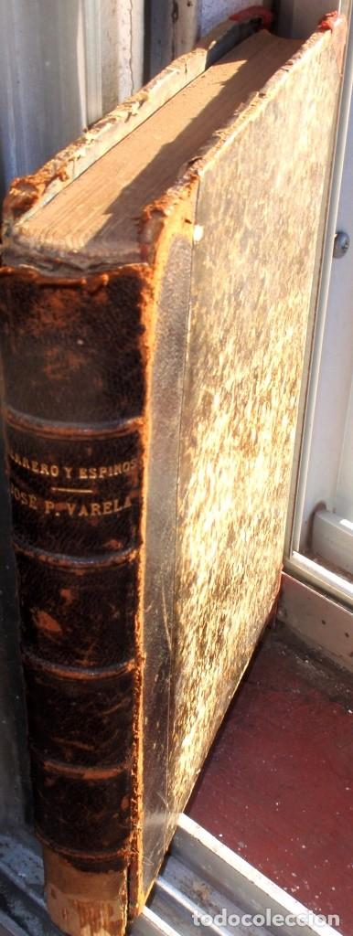 Libri antichi: Jose Pedro Varela Por Manuel Herrera Y Espinosa 1885 Dedicado por el autor