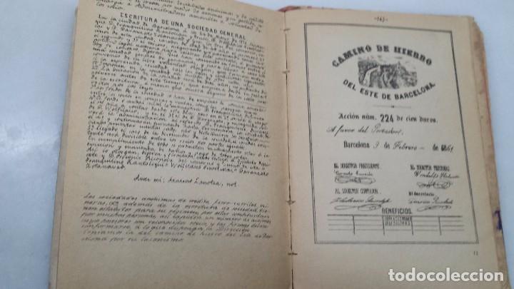 Libros antiguos: Curioso libro Miscelanea general de documentos a&ntilde;o 1864 - Foto 6