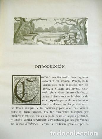 Libros antiguos: JARN&Eacute;S, Benjam&iacute;n.  Viviana y Merl&iacute;n.  1936. - Foto 3