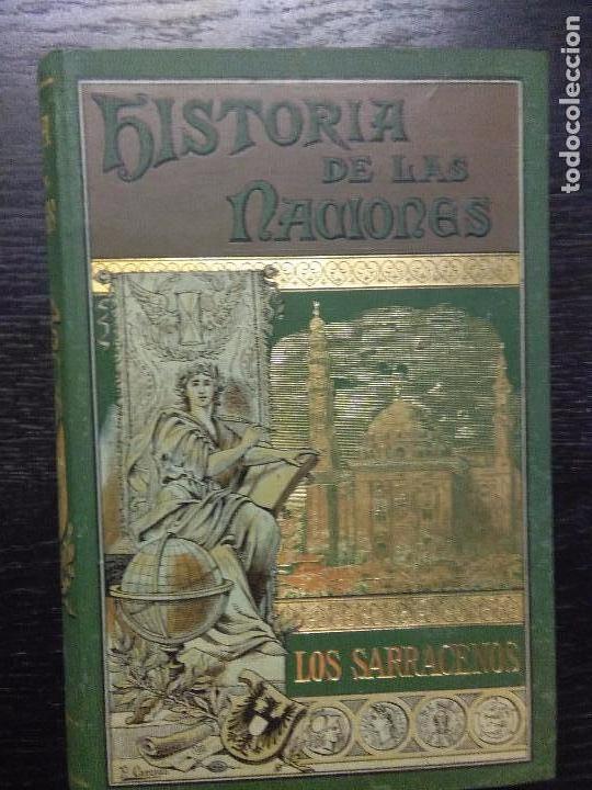 Libros antiguos: HISTORIA DE LAS NACIONES, LOS SARRACENOS, 1889 - Foto 1