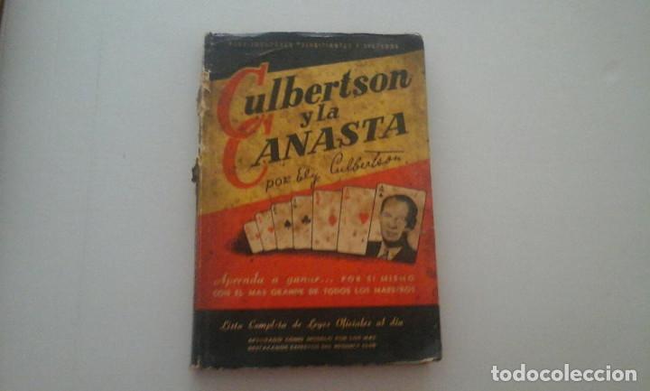 Libros antiguos: Culbertson y la Canasta - Foto 1