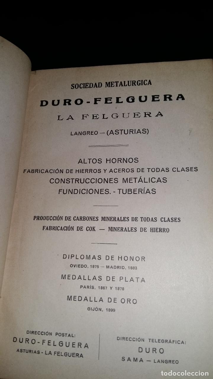 Libros antiguos: catalogo de perfiles laminados / 1921 / sociedad metalurgica duro - felguera - Foto 2 - 87344476