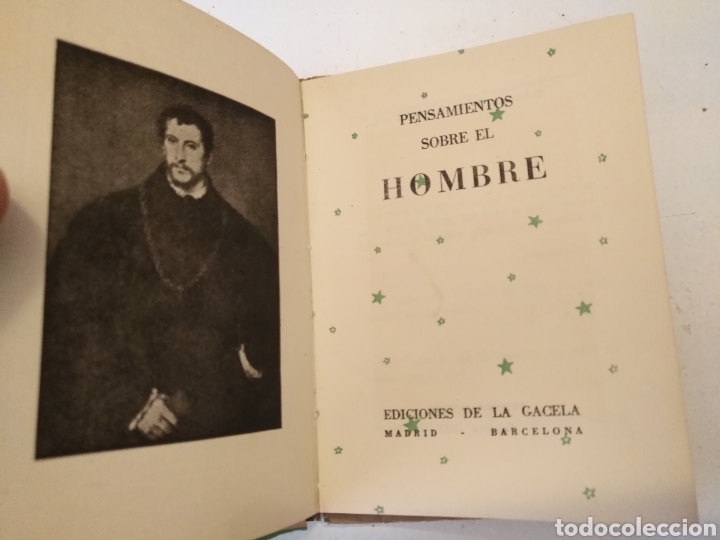 Libros antiguos: PENSAMIENTOS SOBRE EL HOMBRE - Foto 4