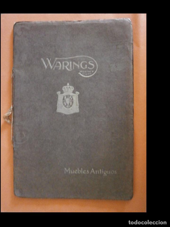 Antiquarische B&uuml;cher: Waring &Guillow. Muebles Antiguos. Catalogo