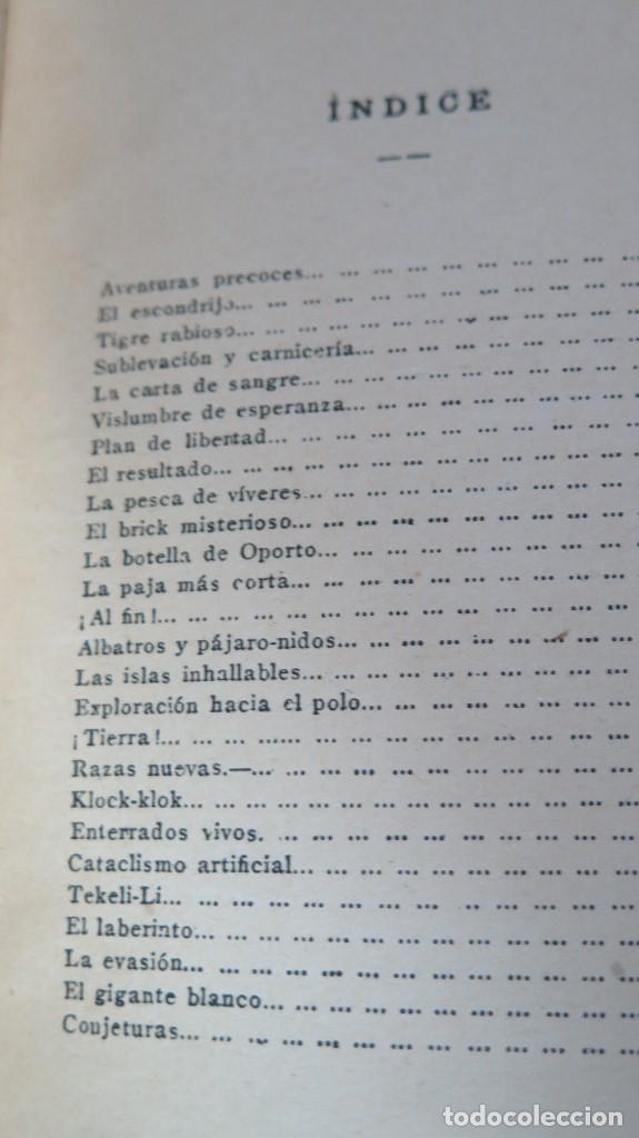 Libros antiguos: AVENTURAS DE ARTURO GORDON PYM. E. A. POE - Foto 3