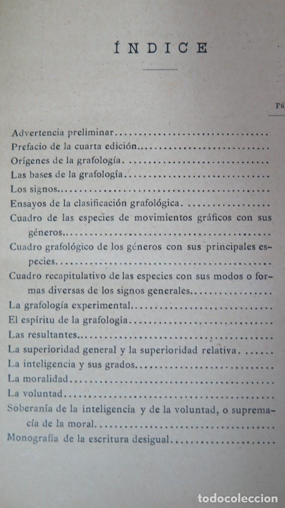 Libros antiguos: 1933.- LA ESCRITURA Y EL CARACTER. CREPIEUX-JAMIN - Foto 3