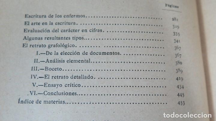 Libros antiguos: 1933.- LA ESCRITURA Y EL CARACTER. CREPIEUX-JAMIN - Foto 4