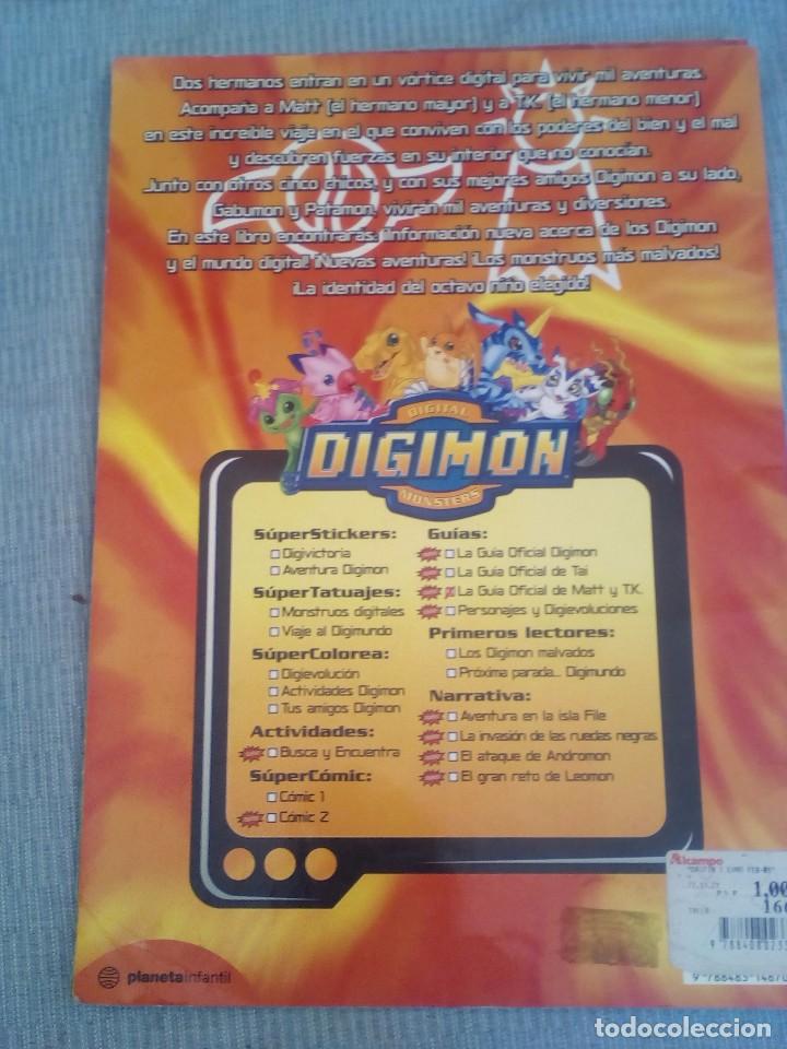 Libros antiguos: 2 Libros de Digimon (leer antes de comprar) - Foto 3