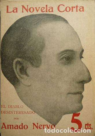Libros antiguos: NERVO, Amado.  El diablo desinteresado.  1916. - Foto 1