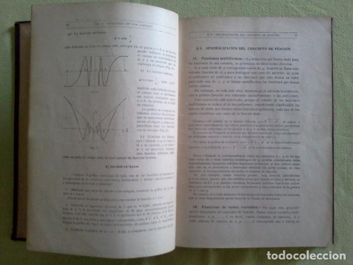 Libros antiguos: Funciones Reales - Foto 2