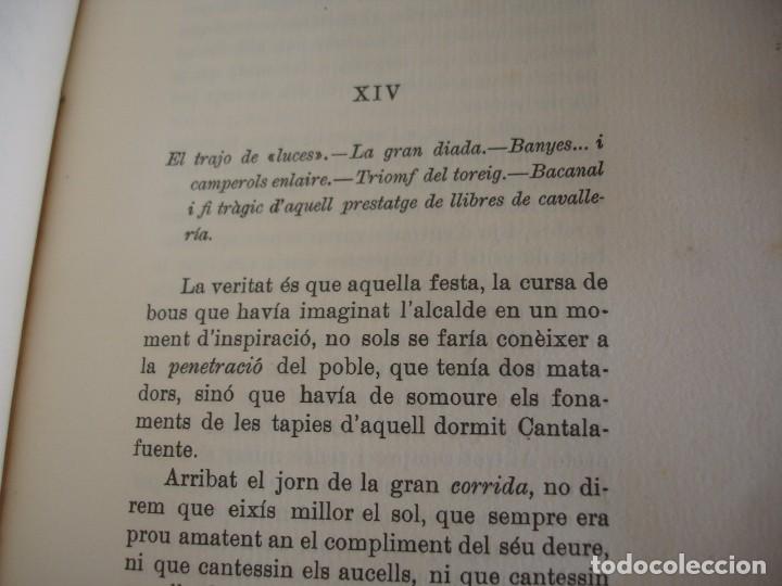 Libros antiguos: RUSI&Ntilde;OL, SANTIAGO: EL CATALA DE LA MANCHA - Foto 4