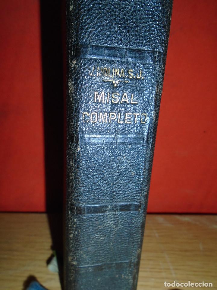 Libros antiguos: MISAL COMPLETO 1.941 - Foto 3