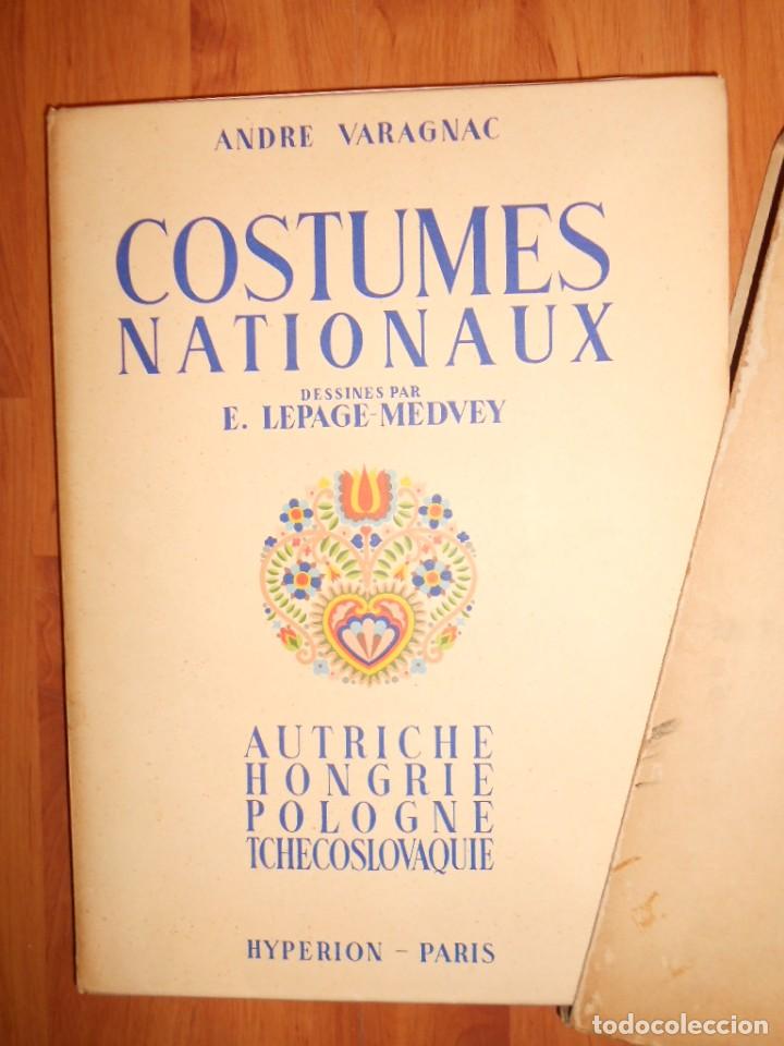 Antiquarische B&uuml;cher: Costumes Nationaux. Autriche, Hongrie, Pologne, Tchecoslovaquie. Lepage-Medvey.