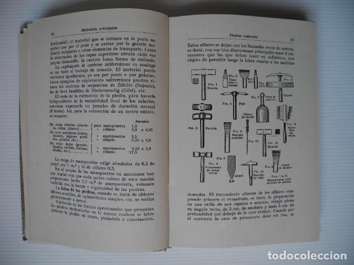Libros antiguos: Materiales de construcci&oacute;n. M. Foerster. Ed. Labor 1947 - Foto 4