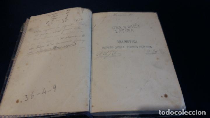 Libros antiguos: Gramatica hispano-latina TEORICO-PRACTICA / 1879 / Raimundo de Miguel - Foto 5