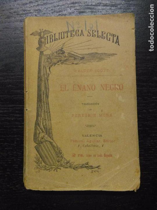 Libros antiguos: EL ENANO NEGRO, SCOTT, WALTER, 1894 - Foto 1