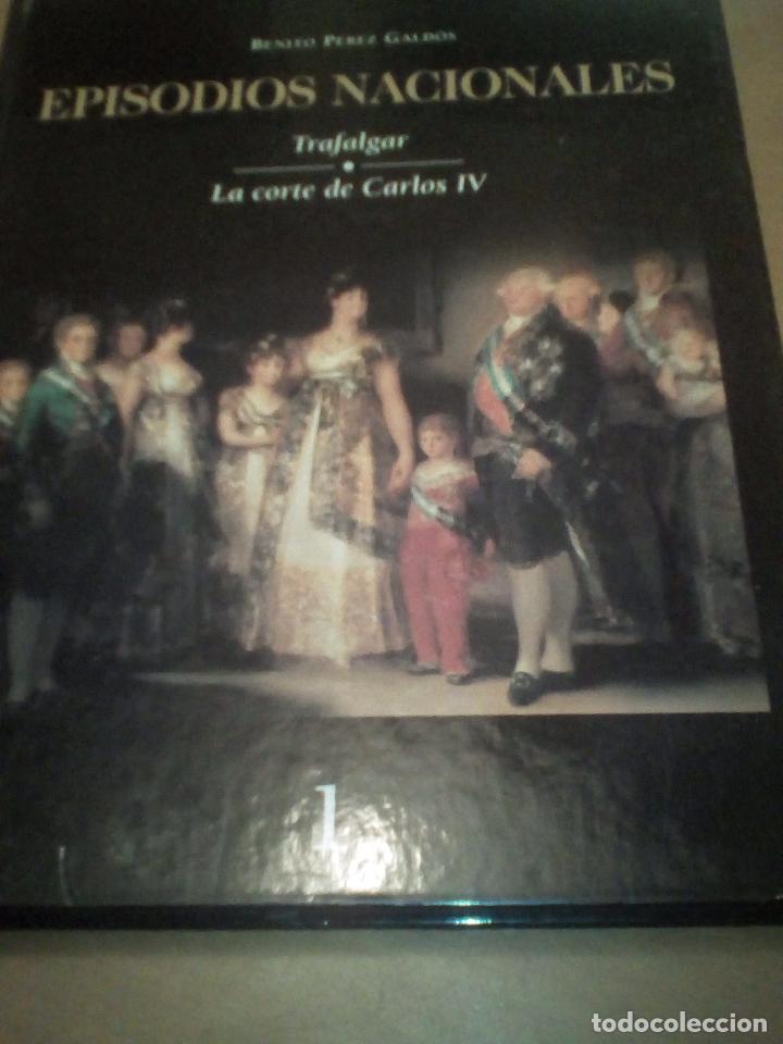 Libros antiguos: Episodios naciomales - Foto 1