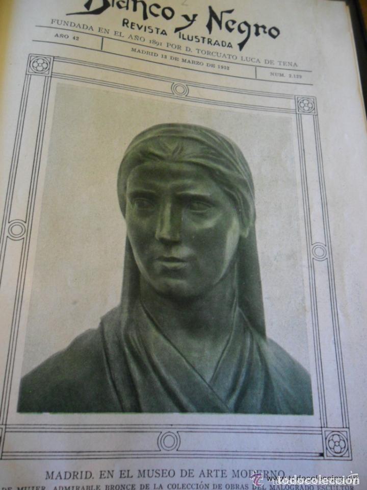 Libros antiguos: BLANCO Y NEGRO 1932 MARZO - MAYO - Foto 5