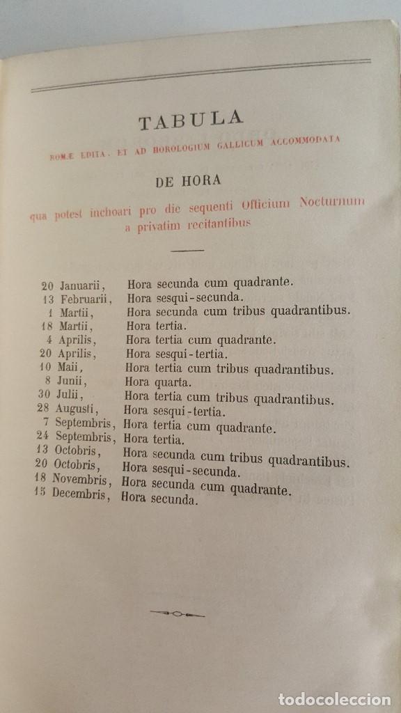 Libros antiguos: BREVIARUM ROMANUM - 1875 - Foto 6