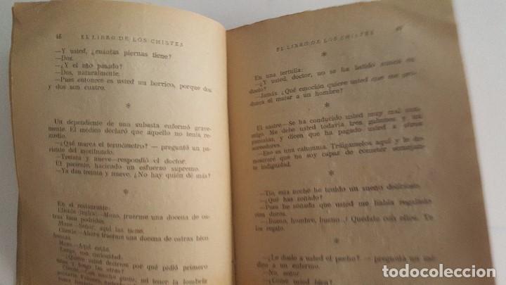 Libros antiguos: EL LIBRO DE CHISTES -  ED-. MAUCCI - Foto 5