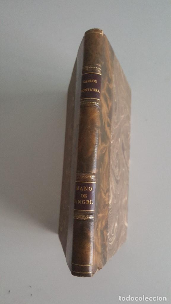 Libros antiguos: MANO DE ANGEL - CARLOS FRONTAURA - 1874 - Foto 1