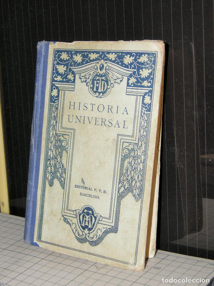Libros antiguos: HISTORIA UNIVERSAL editorail F.T.D. 1928 - Foto 1