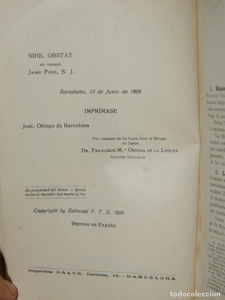 Libros antiguos: HISTORIA UNIVERSAL editorail F.T.D. 1928 - Foto 5