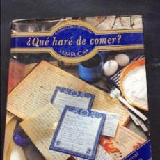Libros antiguos: ¿QUÉ HARÉ DE COMER ?. Lote 91348125