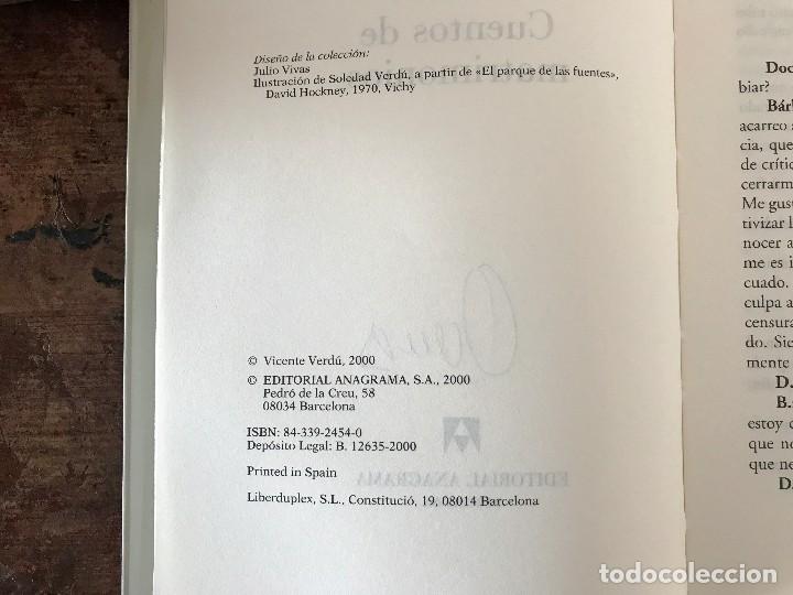 Libros antiguos: Cuentos de matrimonios. Vicente Verd&uacute; - Foto 4