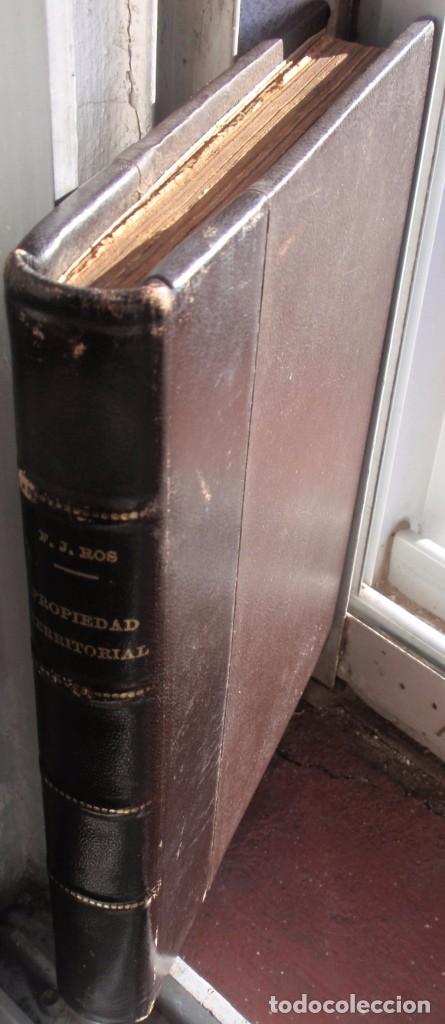 Antiquarische B&uuml;cher: Francisco J Ros primeras lineas de un Ensayo sobre el Arreglo de nuestra Propiedad Territorial 1883