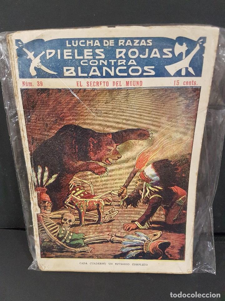 Antiquarische B&uuml;cher: LUCHA DE RAZAS,PIELES ROJAS CONTRA BLANCOS. LOTE DE 5 N&Uacute;MEROS: 39,41,49,50,52