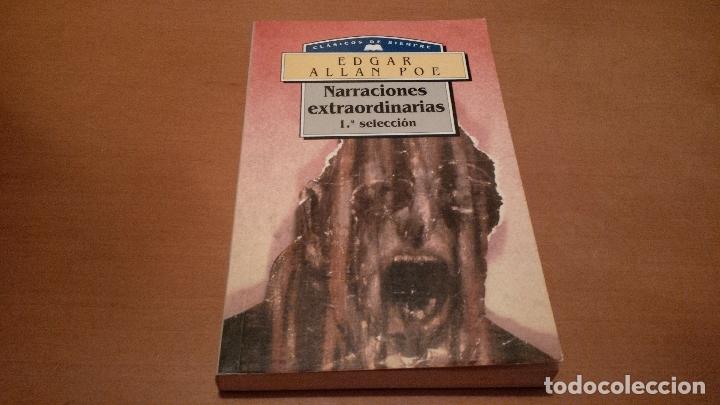 Libros antiguos: Narraciones extraordinarias - Foto 1