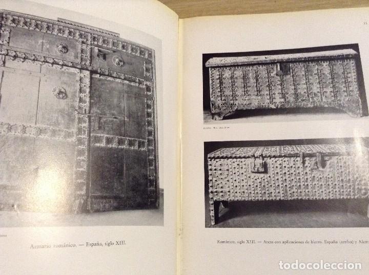 Libros antiguos: HISTORIA DEL MUEBLE HERMANN SCHMITZ 3&ordm; EDICION - Foto 5