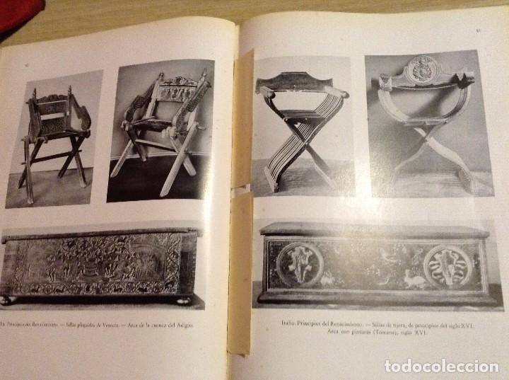 Libros antiguos: HISTORIA DEL MUEBLE HERMANN SCHMITZ 3&ordm; EDICION - Foto 7