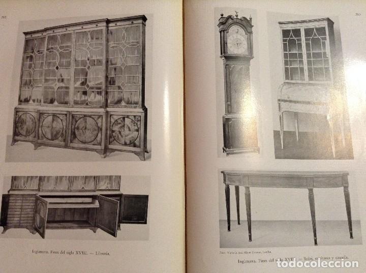 Libros antiguos: HISTORIA DEL MUEBLE HERMANN SCHMITZ 3&ordm; EDICION - Foto 9