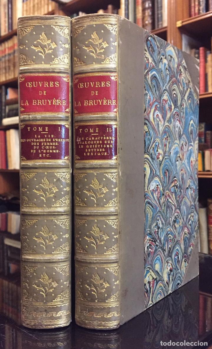 Libros antiguos: J. De La Bruy&egrave;re . Oeuvres Compl&egrave;tes De J. De La Bruy&egrave;re. - Foto 1