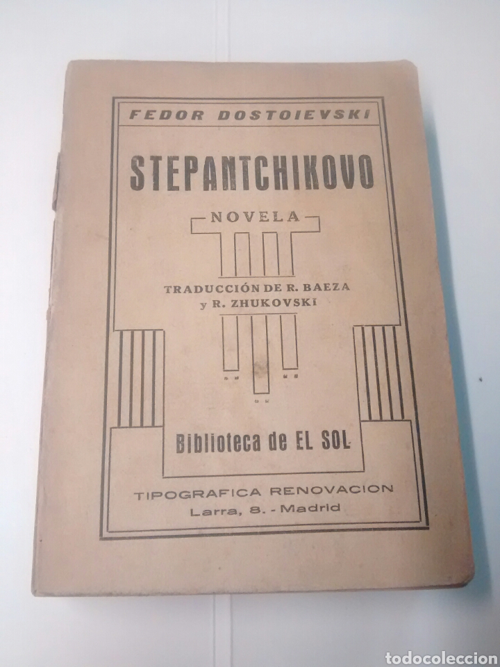 Libros antiguos: Stepantchikovo - Fedor Dostoievski - 1918 - Foto 1