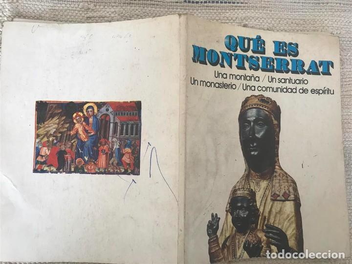 Libros antiguos: Qu&eacute; es Montserrat. Barcelona, 1974 - Foto 11