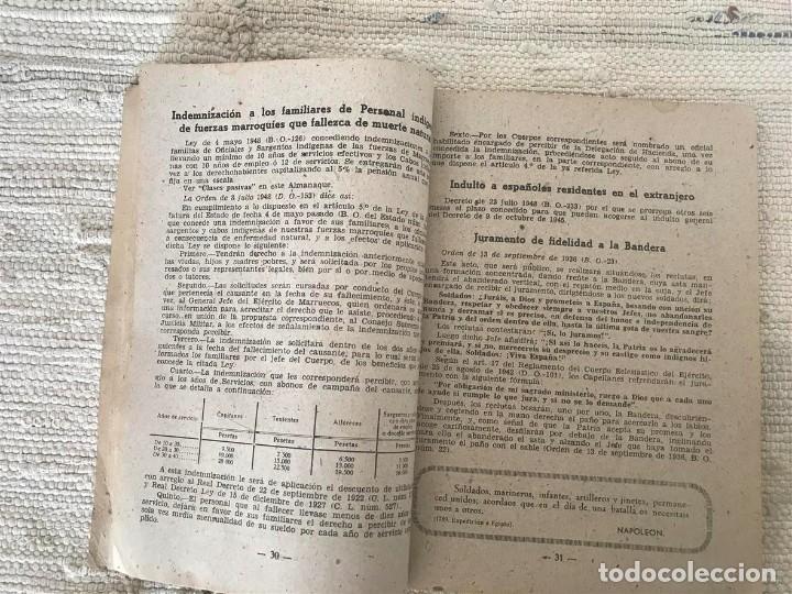 Libros antiguos: Almanaque del Militar. 1949. - Foto 2
