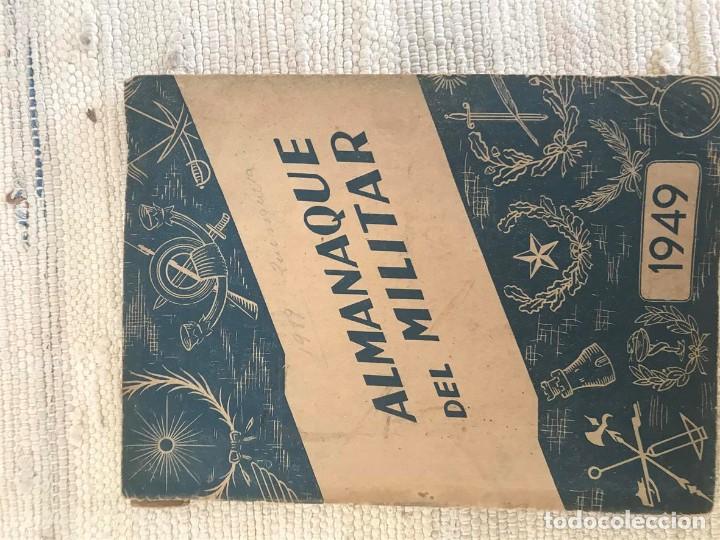 Libros antiguos: Almanaque del Militar. 1949. - Foto 5