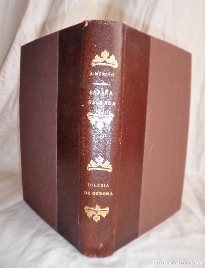 Old books: LA SANTA IGLESIA DE GERONA - A&Ntilde;O 1819 - ANTOLIN MERINO.