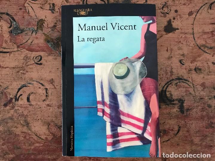Libros antiguos: La regata.Manuel Vicent - Foto 1