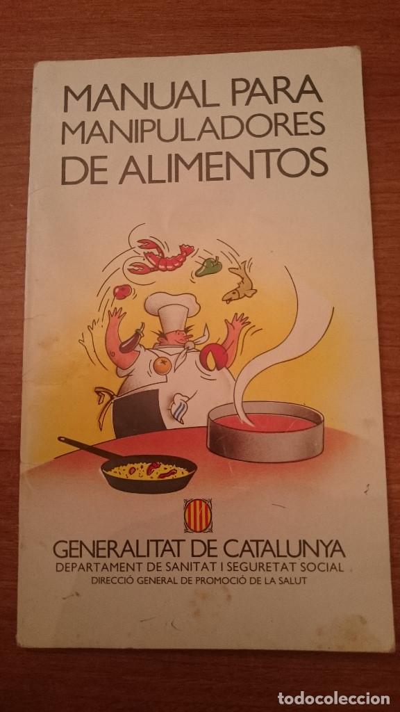 Libros antiguos: MANUAL PARA MANIPULADORES DE ALIMENTOS - Foto 1