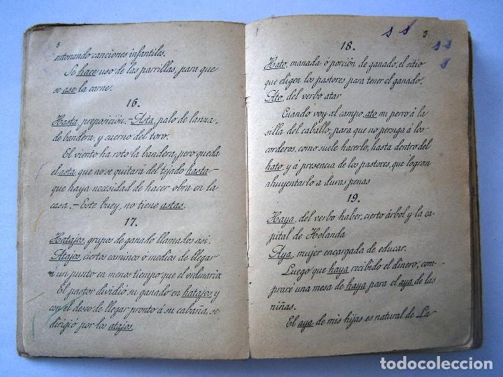 Libros antiguos: Pr&aacute;cticas de ORTOGRAF&Iacute;A DUDOSA - 1925. - Foto 6