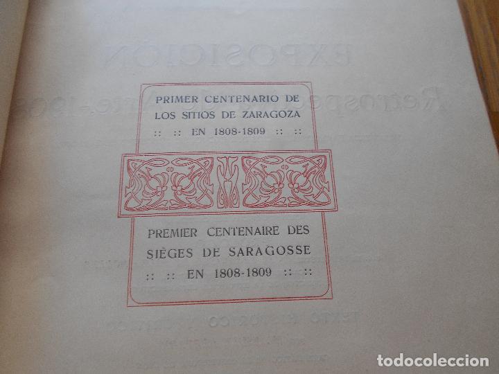 Libros antiguos: EXPOSICION RETROSPECTIVA DE ARTE 1908 LEER - Foto 6