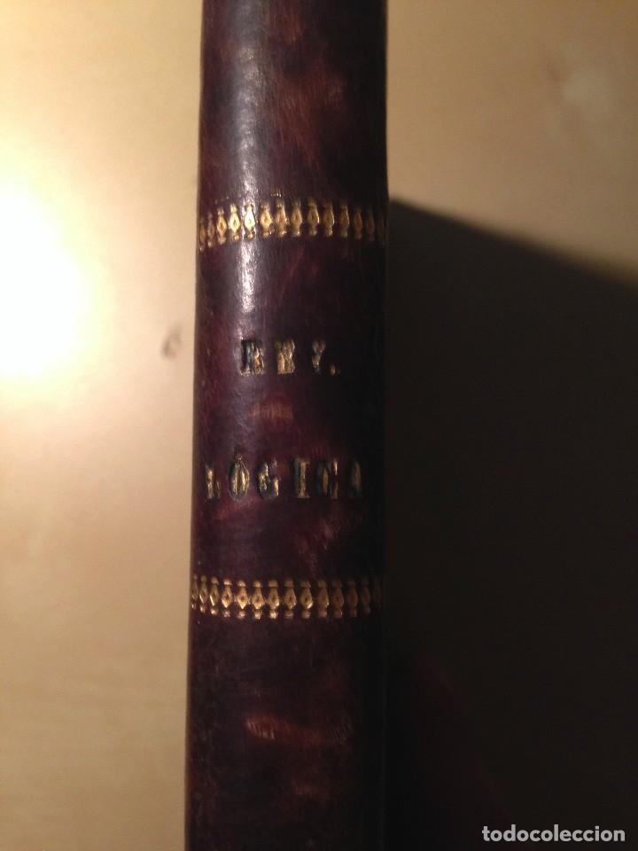 Libros antiguos: ELEMENTOS DE L&Oacute;GICA, J M REY Y HEREDIA - Foto 2
